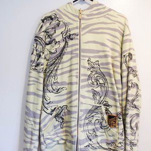 REVERSIBLE HIP HOP FASHION SWEATSHIRT - SIZE XL - ICE GREEN